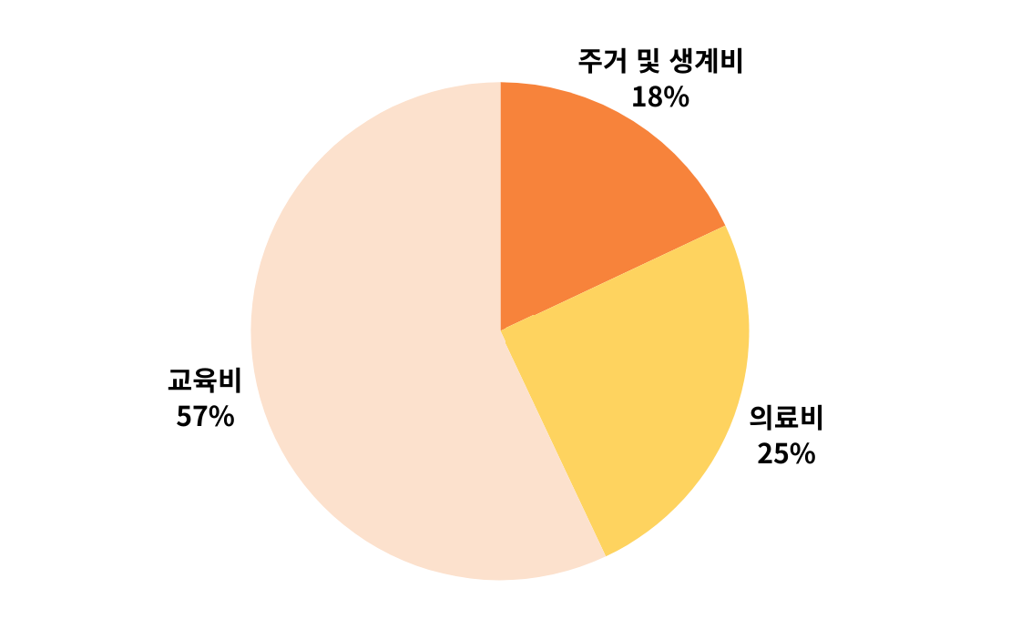 지웅이 지원 내역 그래프